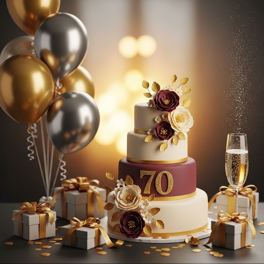 Heartfelt and Memorable 70th Birthday Wishes for Every Milestone Words drawn from a lifetime of memories add warmth and joy to a milestone celebration.