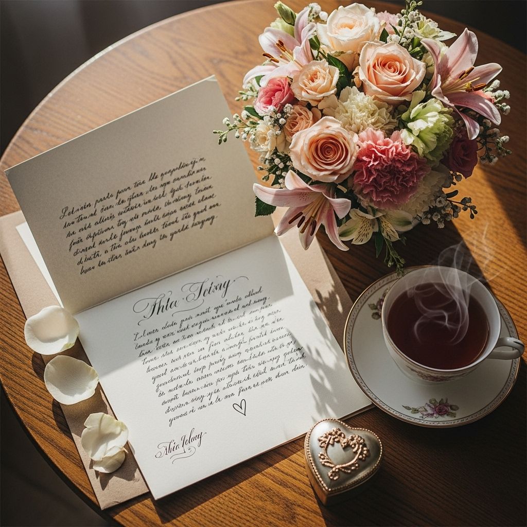 64 Heartfelt Letters and Messages to Express Gratitude to Your Mom A collection of personalized notes to honor her sacrifices and deepen your connection.