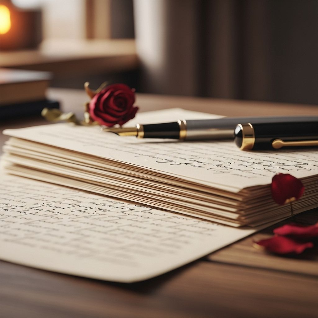 Heartfelt Love Letters to Your Husband: Expressions of Devotion and Appreciation Discover message ideas that capture your bond and inspire lasting affection.