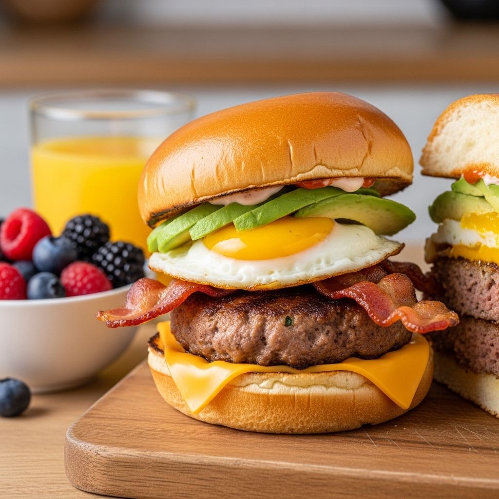 Crispy hash browns woven into caramelized patties deliver a flavor-packed bite.