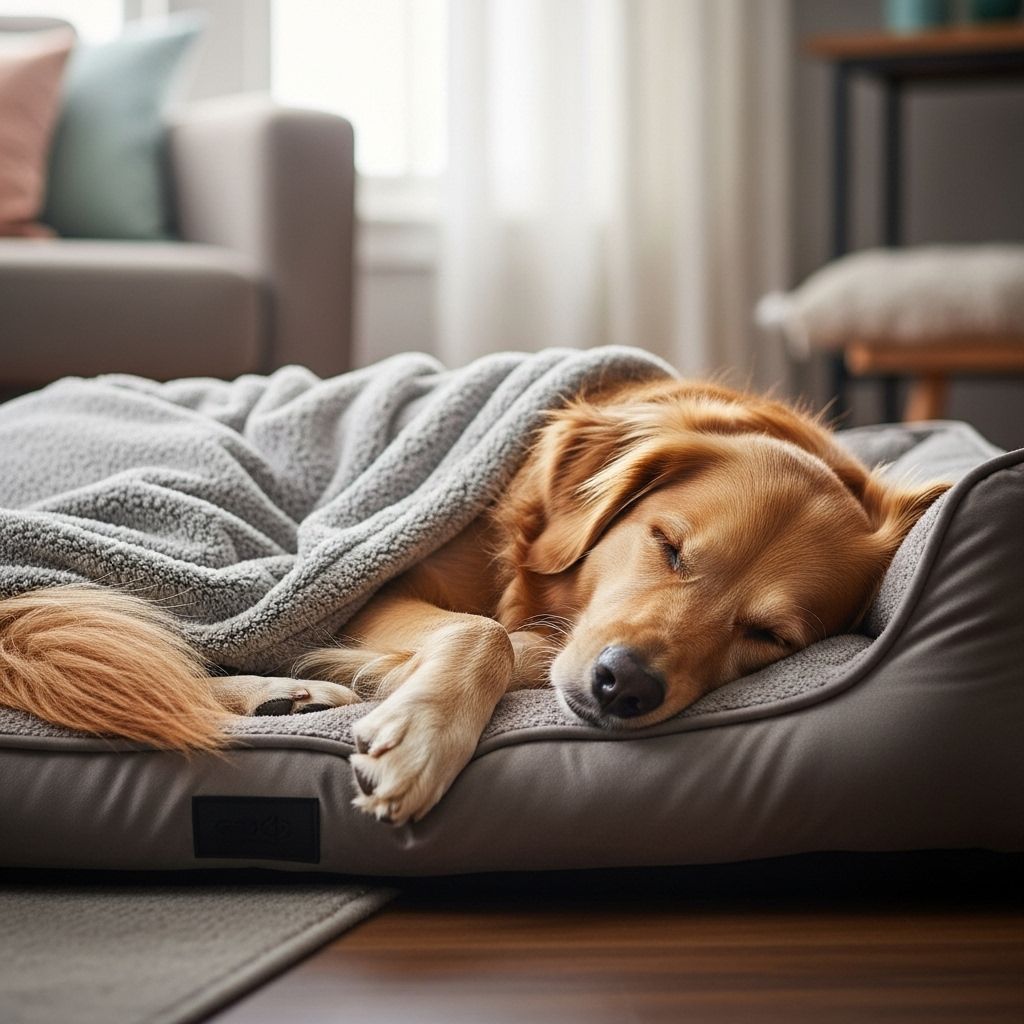 Give your canine companion the soothing warmth they crave on cold nights.