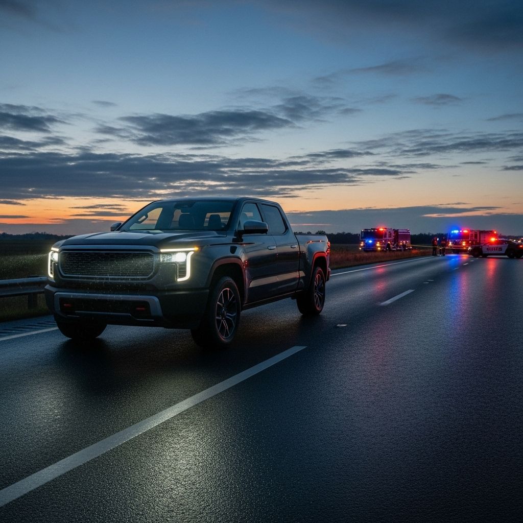 Are Heavy Electric Pickups a Safety Risk? Insights from the NTSB Heavy electric trucks and SUVs raise new road safety concerns due to their increased mass and battery risks, according to experts.