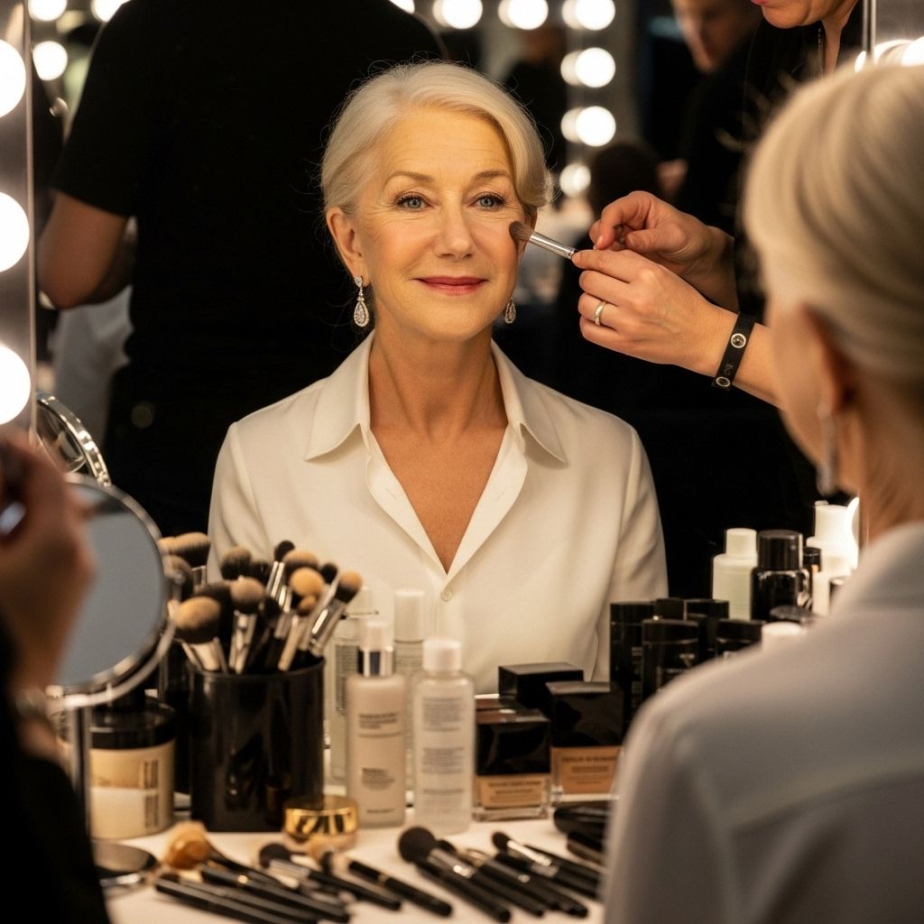 Helen Mirren reveals her candid, effective approach to red carpet beauty, from skincare rituals to post-event recovery, at Cannes.