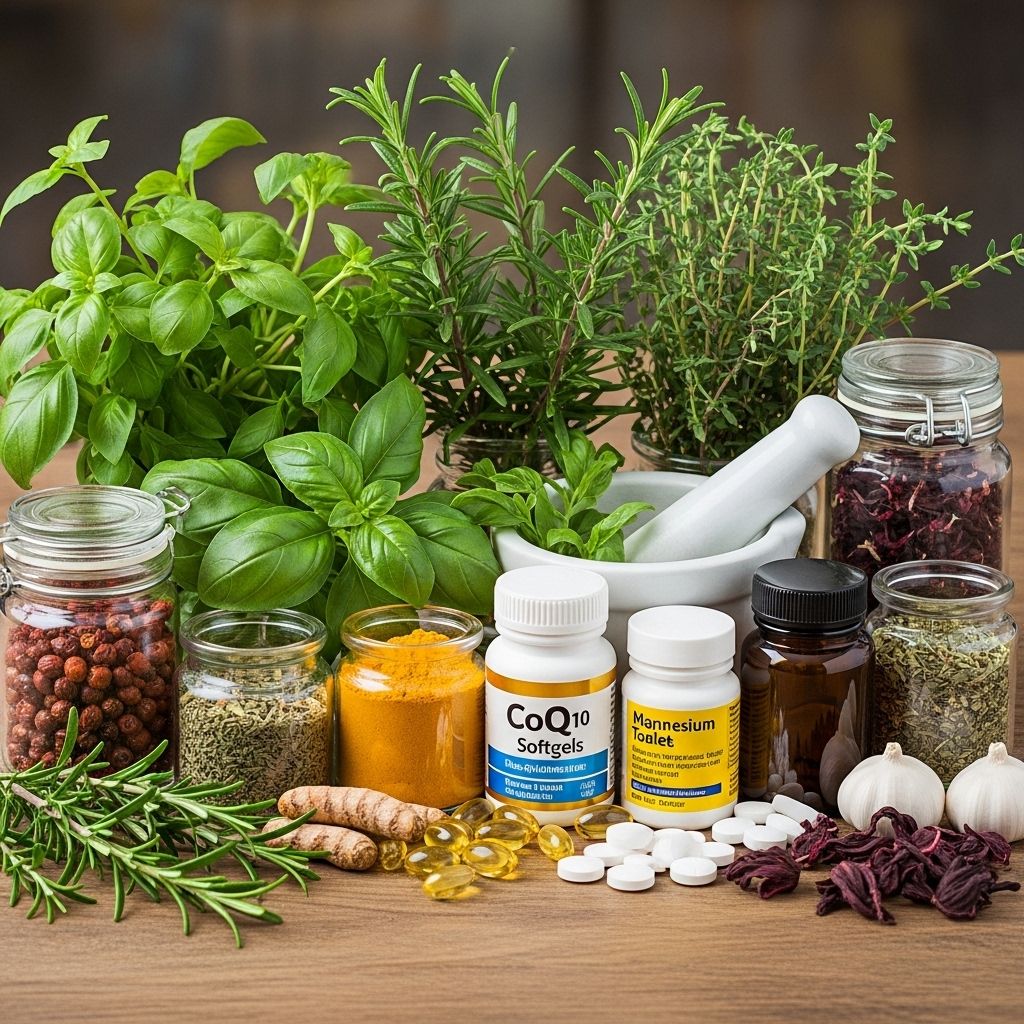 Explore the science, safety, and efficacy of herbs and supplements for supporting heart health and reducing heart disease risk.