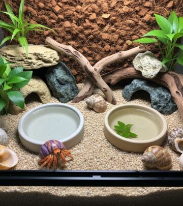 Learn how to create an ideal environment for your hermit crab to thrive and live a healthy life
