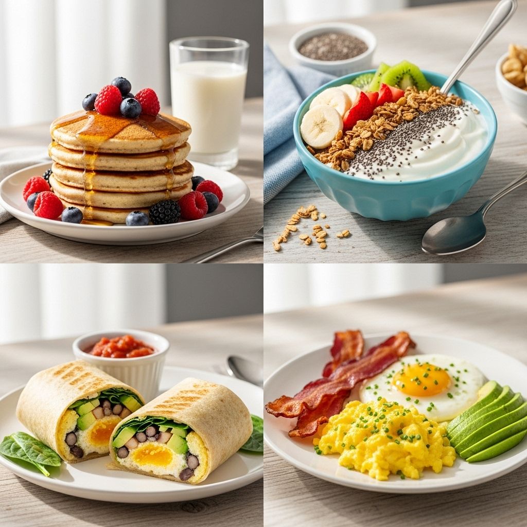 From savory bites to sweet treats, each recipe keeps morning hunger at bay.