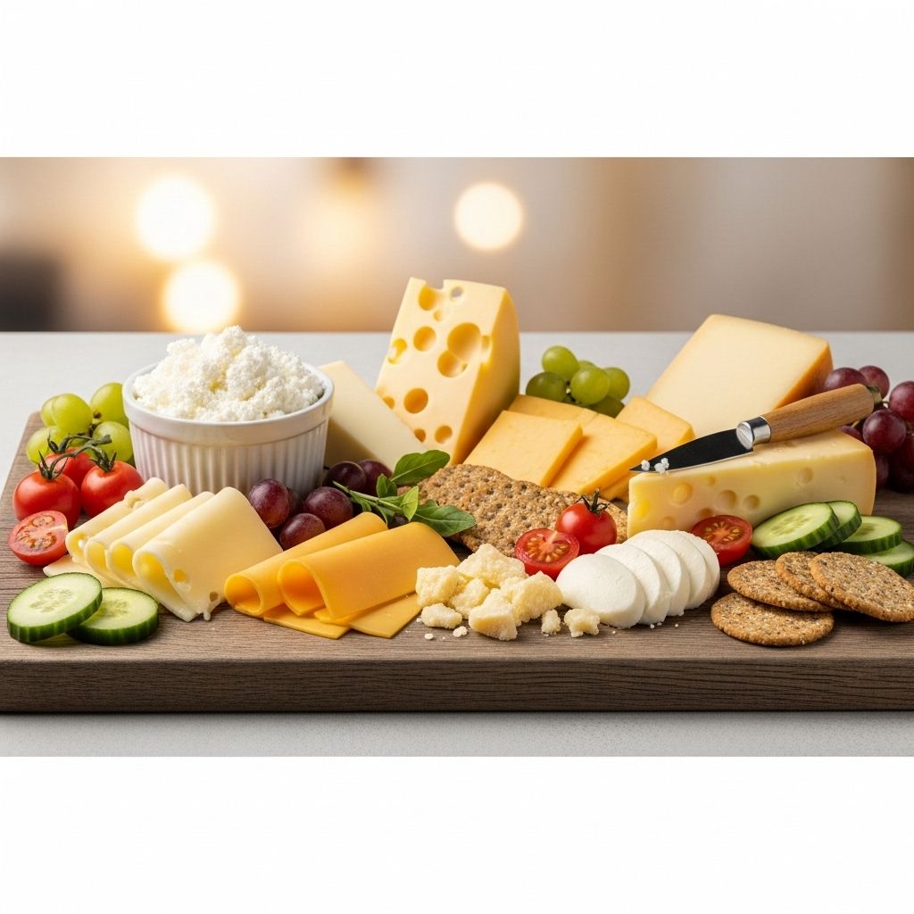 15 High-Protein Cheeses for Nutritious Snacking and Meals Creamy bites that enhance flavor, support muscle repair, and tame midday cravings.