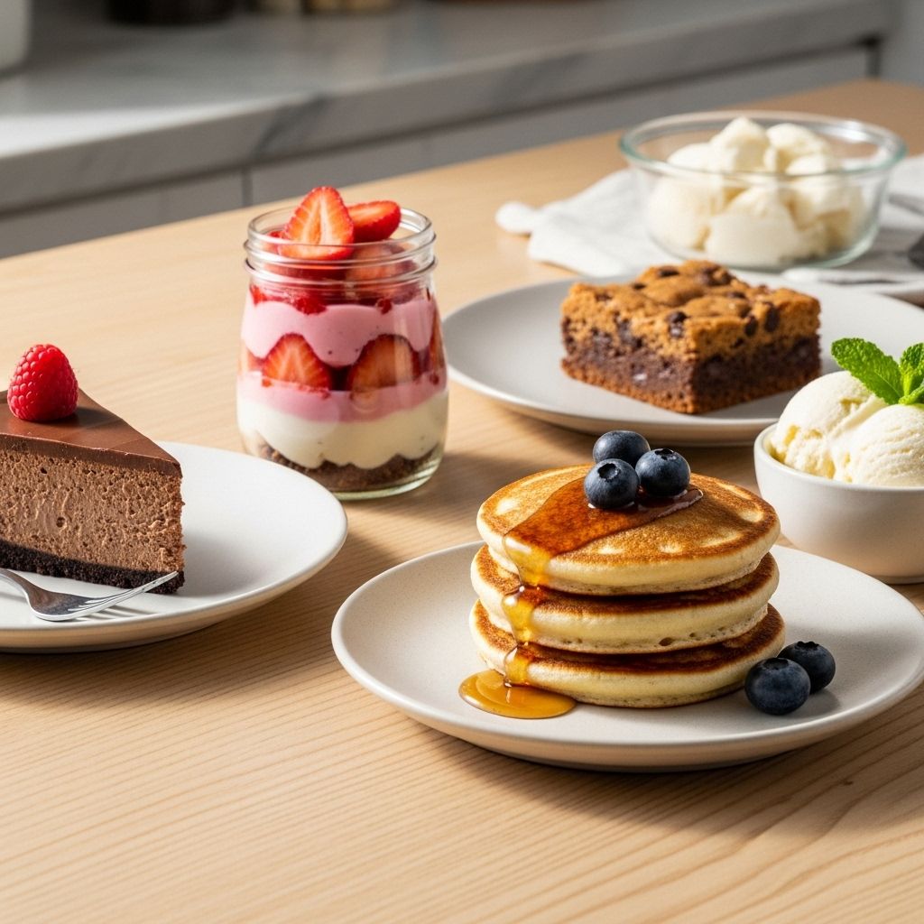 Elevate dessert time with protein-packed treats that nourish, satiate, and deliver indulgence—without the empty calories.