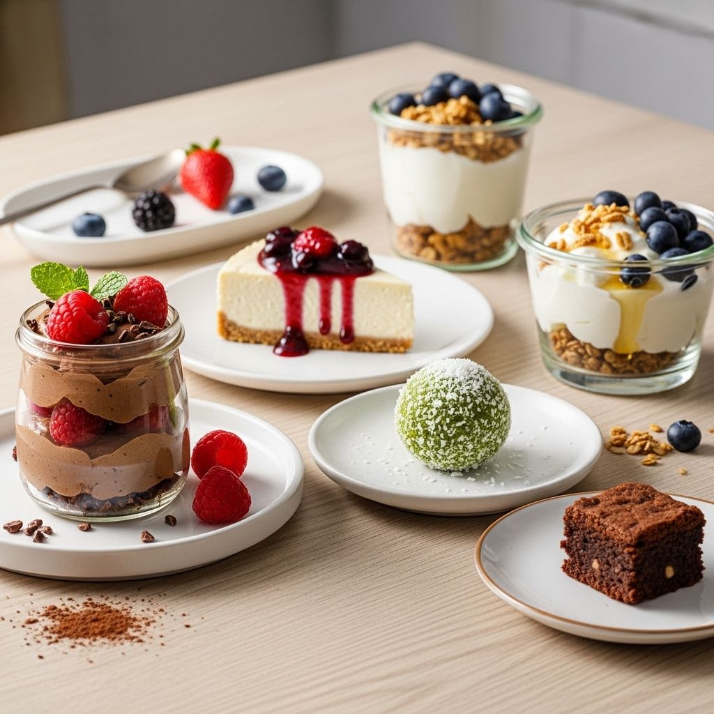 Discover delicious high-protein dessert recipes that boost satiety, support nutrition, and transform your treat time into a healthful habit.