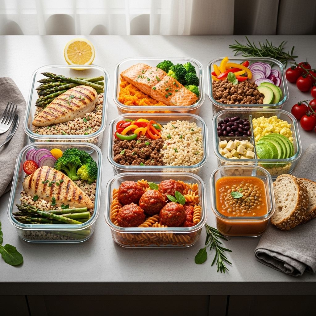6 High-Protein Meal Prep Recipes for Satisfying & Nutritious Eating Discover six flavorful, protein-packed meal prep recipes that keep you full and fit all week long.