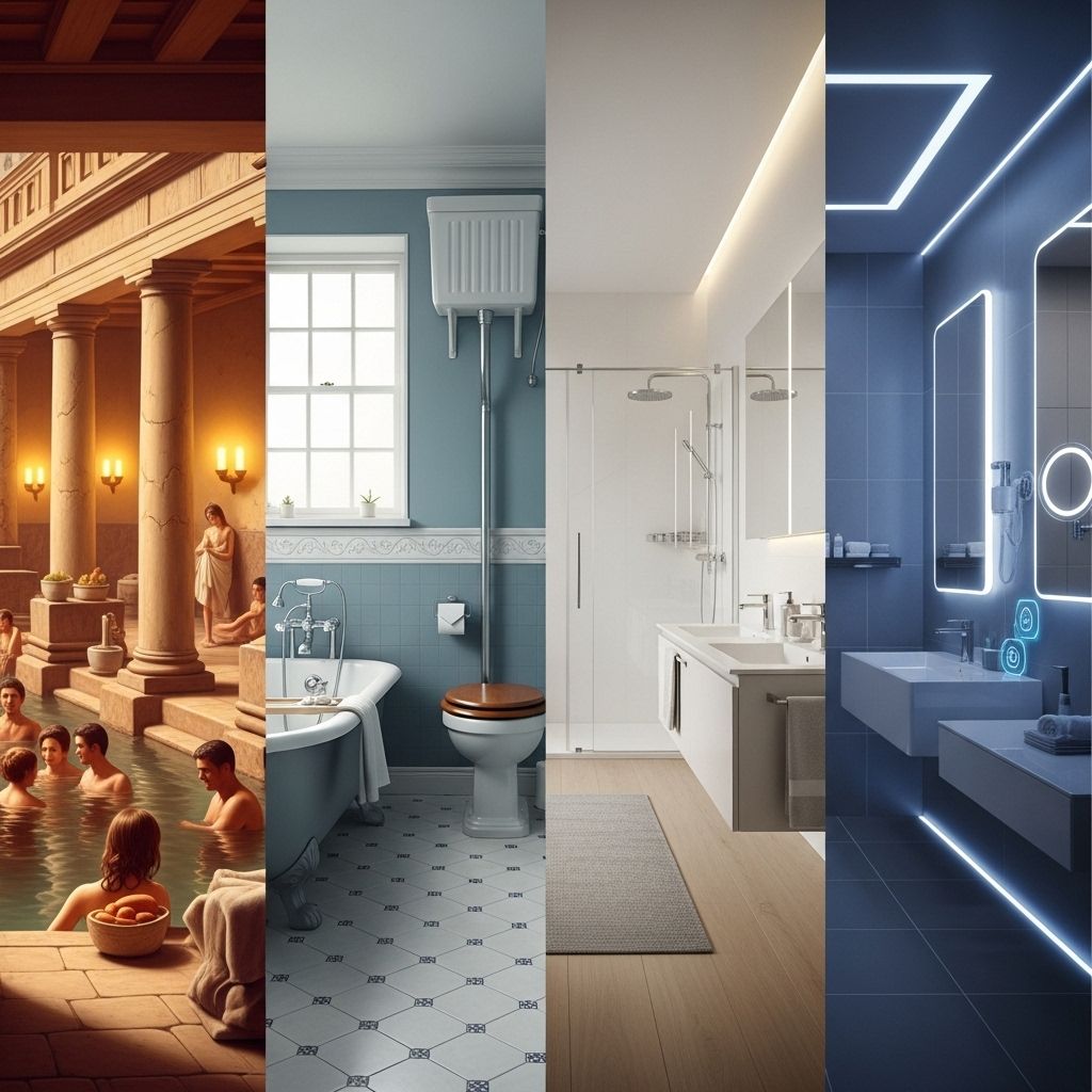 A Deep Dive into the History and Future of the Bathroom Tracing the journey of the bathroom, from ancient rituals and Victorian anxieties to modern innovations and sustainable solutions.