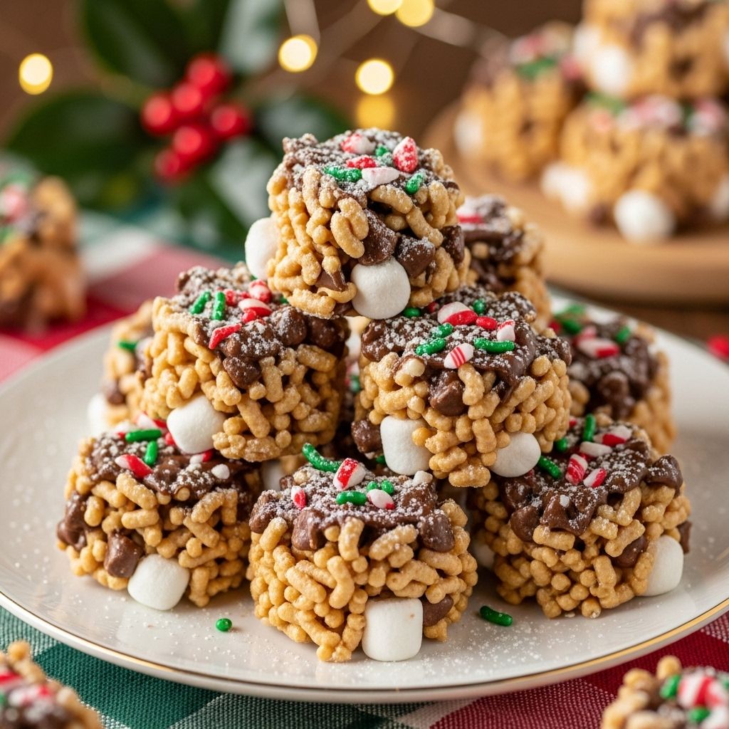 Effortless no-bake clusters offer a satisfying crunch and a festive twist.