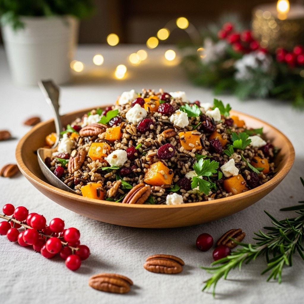 A colorful blend of textures and flavors that elevates any seasonal gathering.