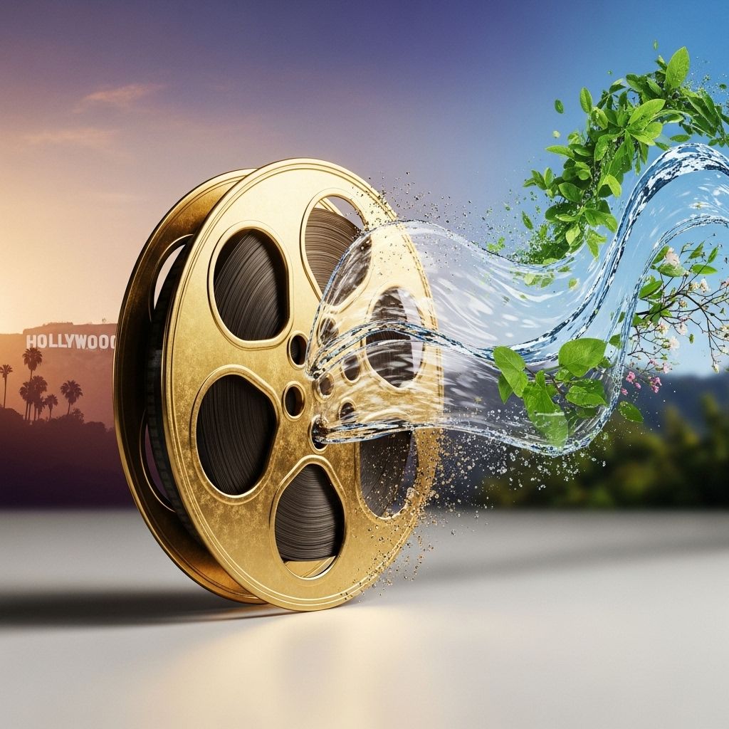 Exploring how film and TV can lead society toward a plastic-free future by transforming on-screen behaviors and industry practices.