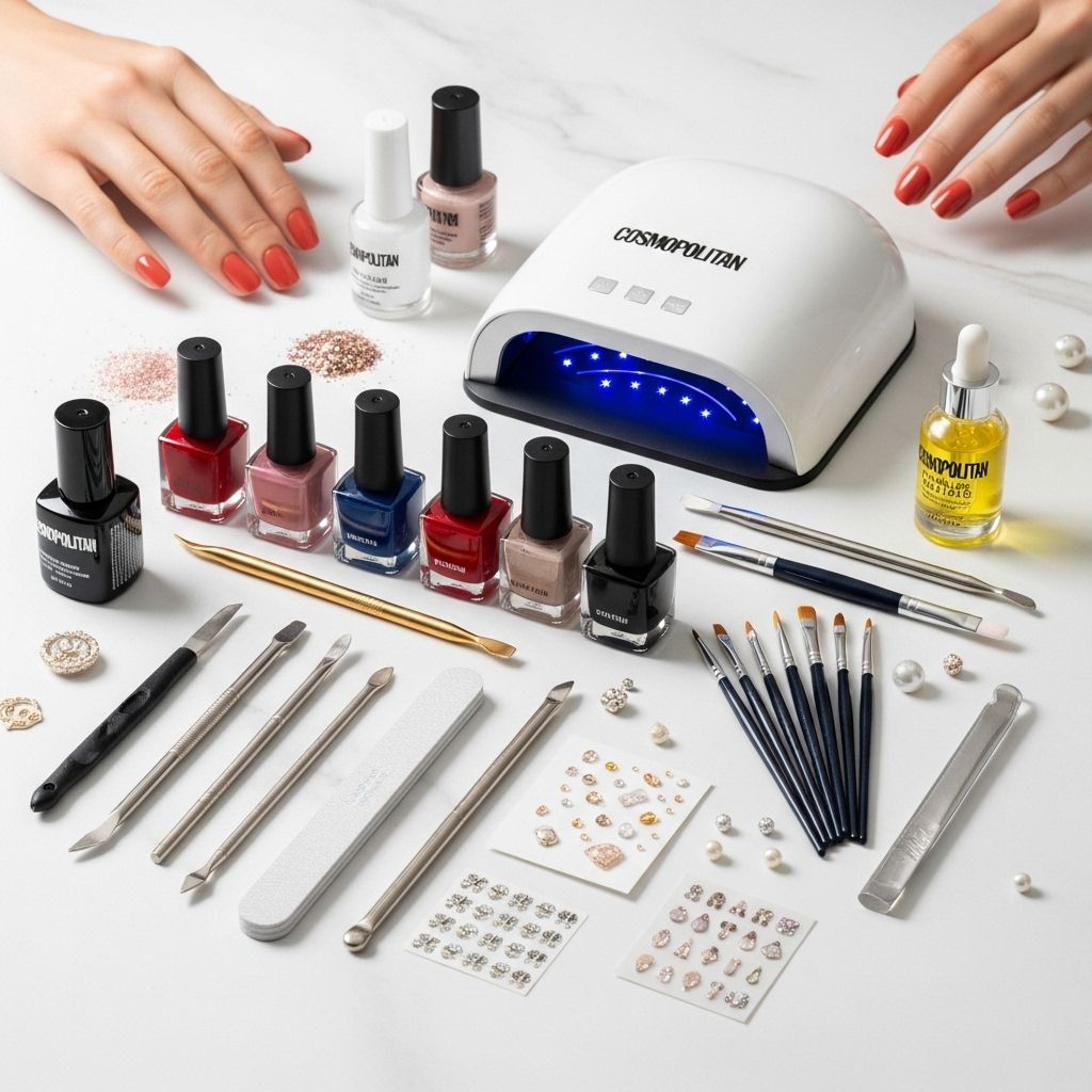 Discover Cosmopolitan's top nail polishes, press-ons, and manicure tools for flawless salon-quality results at home.