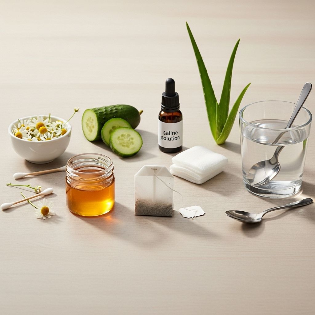 Discover natural home remedies for soothing eye infection symptoms and preventing future eye problems safely and effectively.