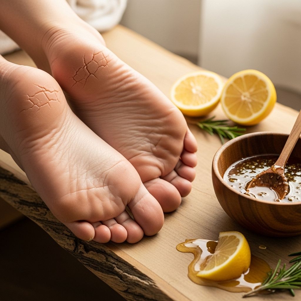 20 Effective Home Remedies For Cracked Heels: Heal & Restore Soft Feet Everyday ingredients unite to deeply nourish rough patches and restore supple skin.
