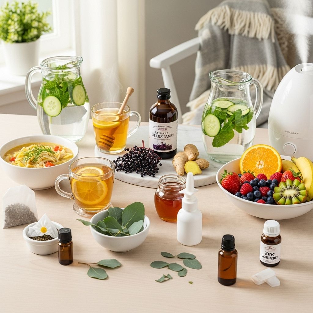Soothe congestion and restore energy using simple ingredients from your kitchen.