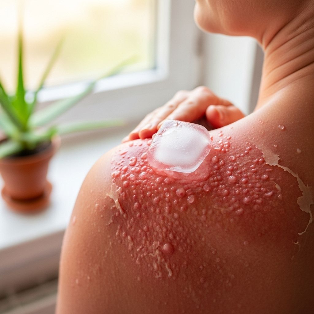 Effective Home Remedies for Sun Poisoning: Soothe, Heal, and Recover DIY comfort backed by nature’s ingredients to soothe and rejuvenate overexposed skin.