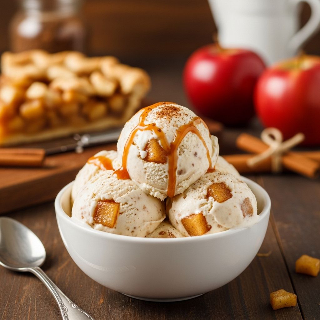A frozen spin on tradition with spiced filling, silky custard, and crunchy pastry bits.