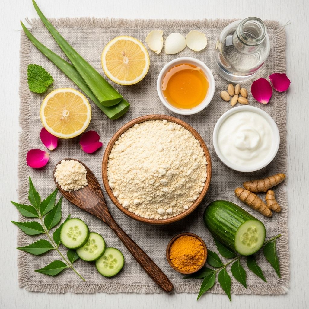 Goodbye Skin Woes: 12+ DIY Besan Face Packs For Every Skin Type Nourishing gram flour blends detoxify pores, curb oiliness, and boost your natural glow.