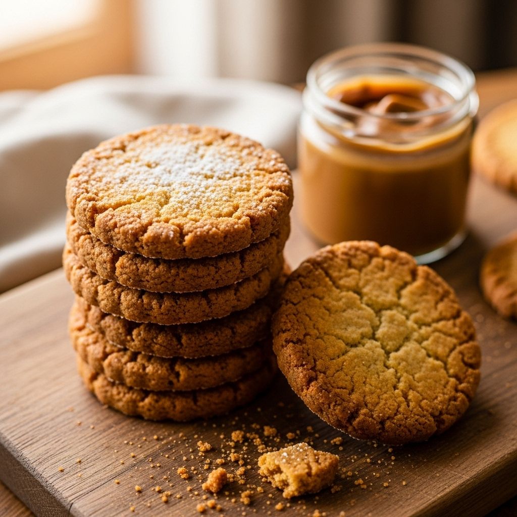 Experience a shatteringly crisp texture paired with a rich, aromatic spice blend.