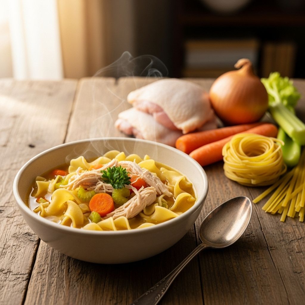 Nostalgic flavors and slow-simmered goodness blend into a soothing, soul-warming meal.