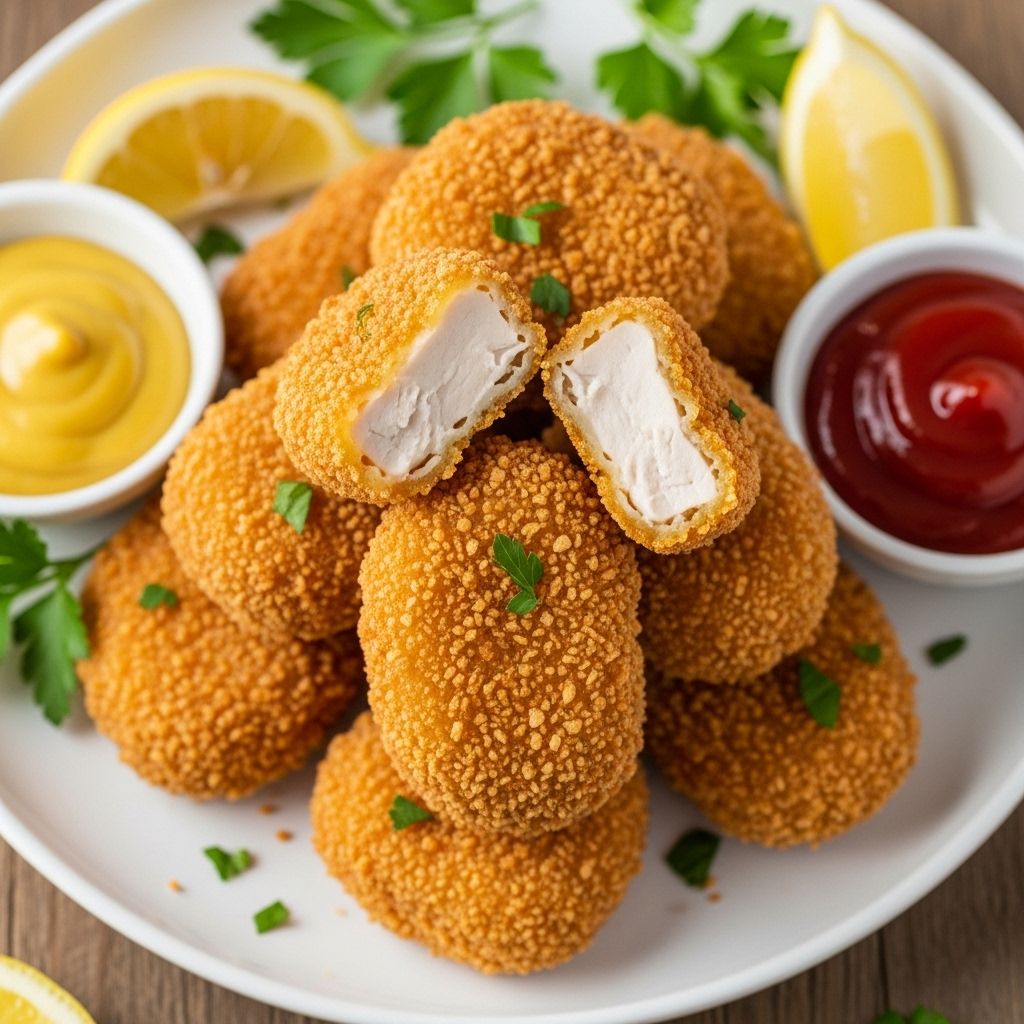 Easy Homemade Chicken Nuggets Recipe: Crispy, Juicy, & Kid-Friendly Transform basic pantry staples into a fun, flavorful snack that freezes beautifully.