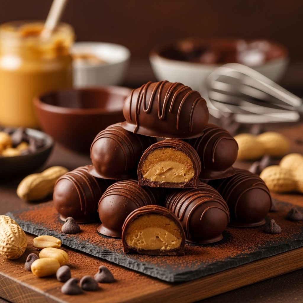 Turn pantry staples into creamy, chocolate-coated eggs that impress at any gathering.