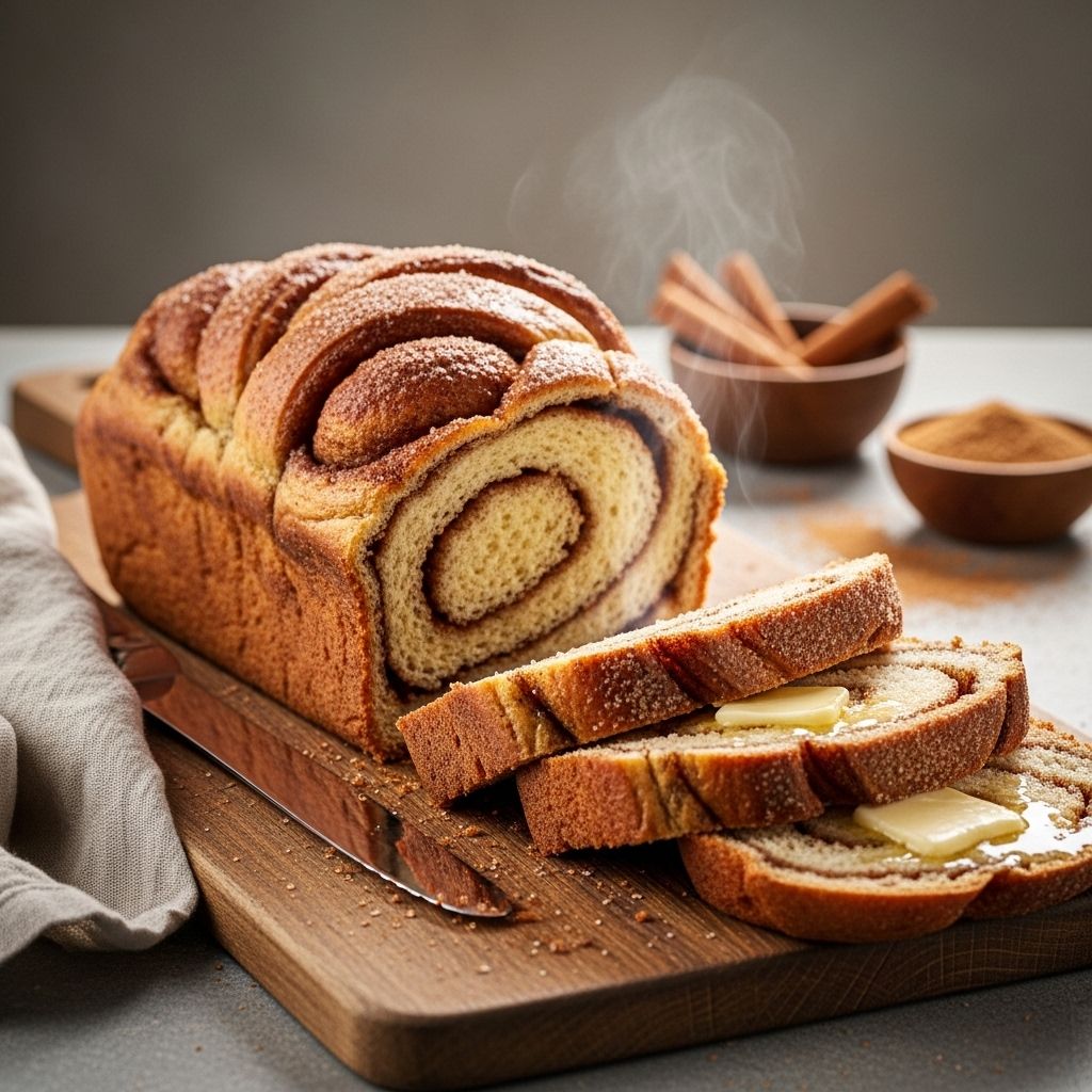 Soft, tender crumb meets mouthwatering swirls in each slice.