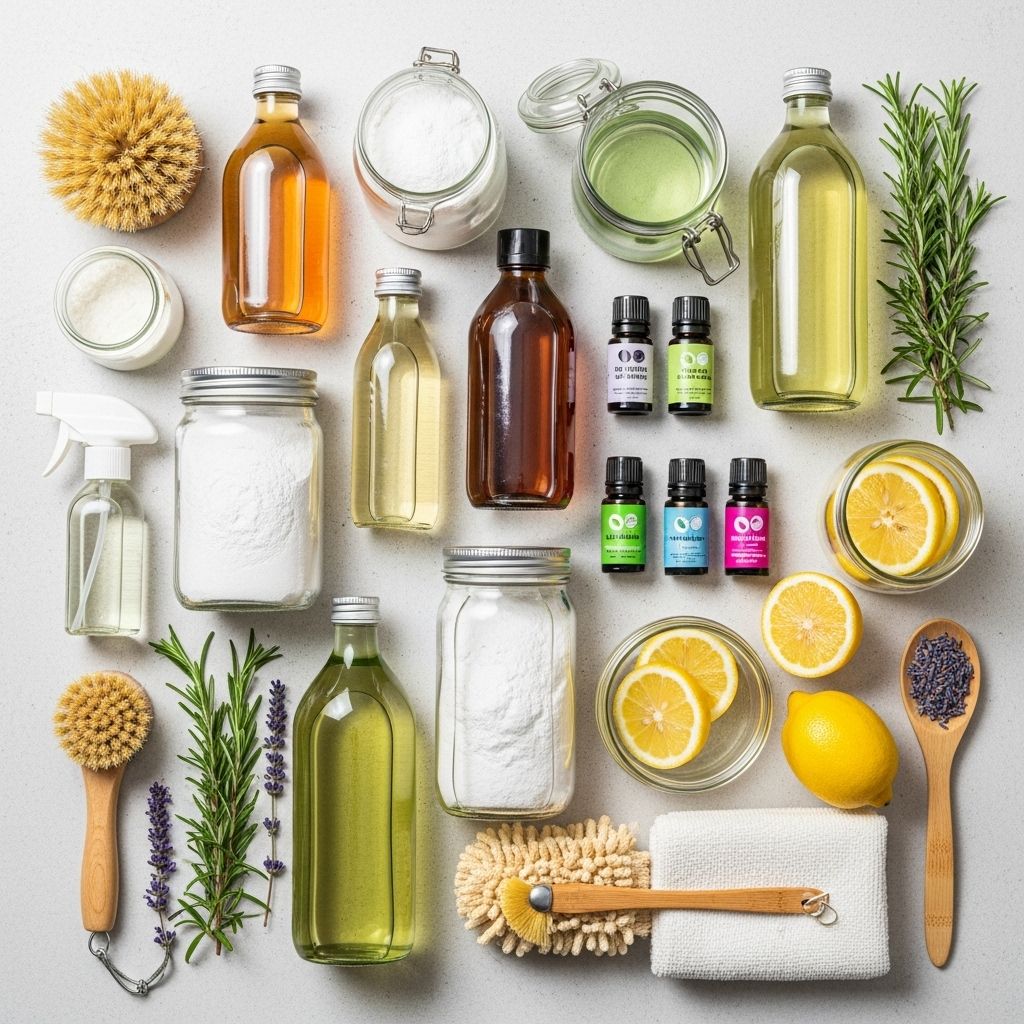 Turn pantry staples into effective, eco-friendly cleaning solutions for your entire home.