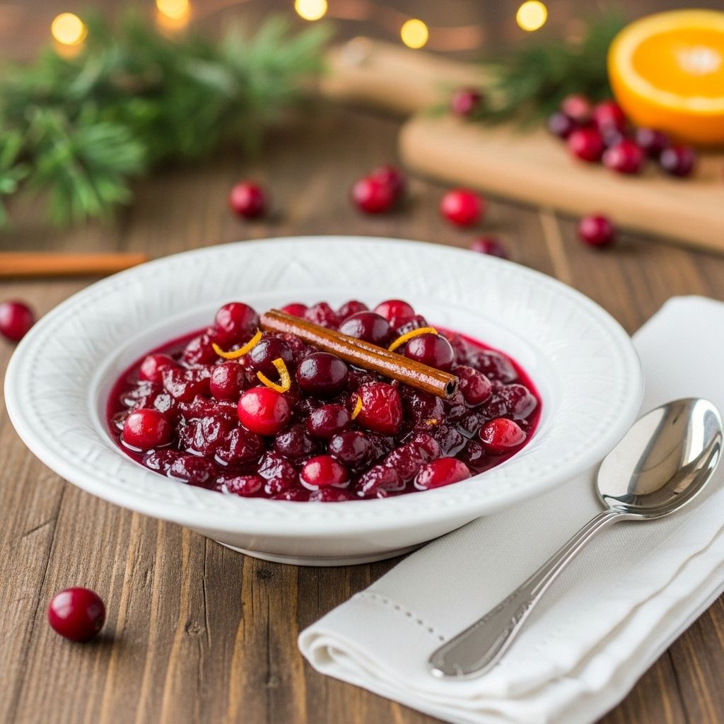 Tangy and sweet flavors come together in a versatile condiment perfect for feasts and beyond.