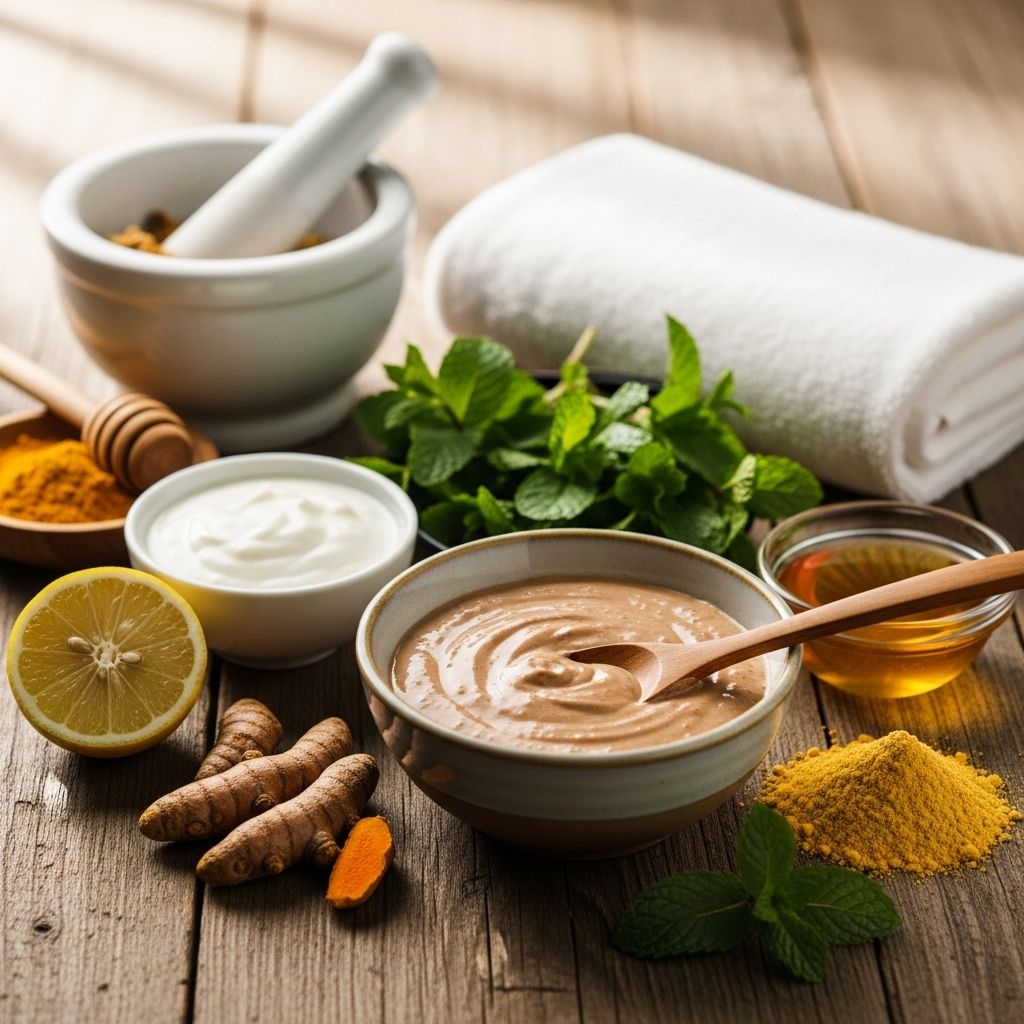 2 Effective Homemade Face Packs to Remove Tan and Restore Your Natural Glow Pantry staples combine to exfoliate and nourish for a radiant, even-toned complexion.