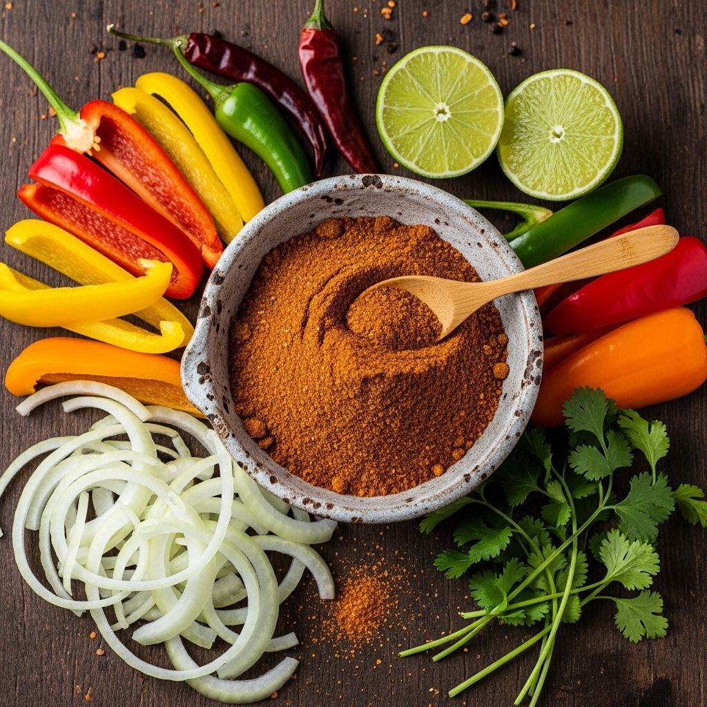A vibrant spice mix that transforms ordinary ingredients into sizzling Tex-Mex delights.