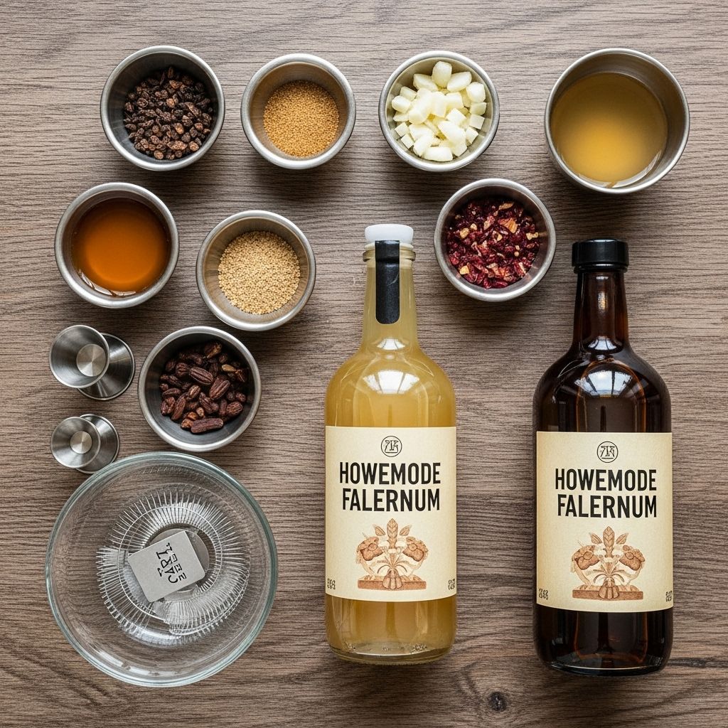 Unlock vibrant tropical flavors with fresh citrus, cloves, and almonds in your cocktails.