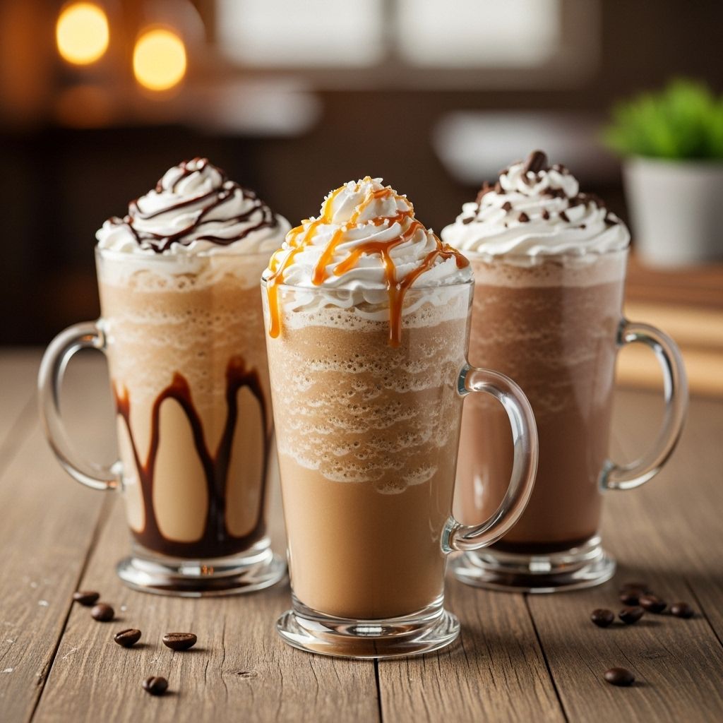 Homemade Frappuccino: Easy Recipes for Classic Coffee Shop Bliss Transform any kitchen into a coffeehouse with rich, frosty blends tailored to taste.