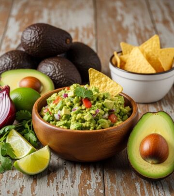 A hand-mashed dip that balances creamy richness, zesty lime, and just the right spice.