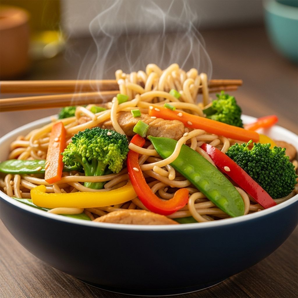 A vibrant stir-fry that turns leftover veggies into a flavor-packed weekday feast.