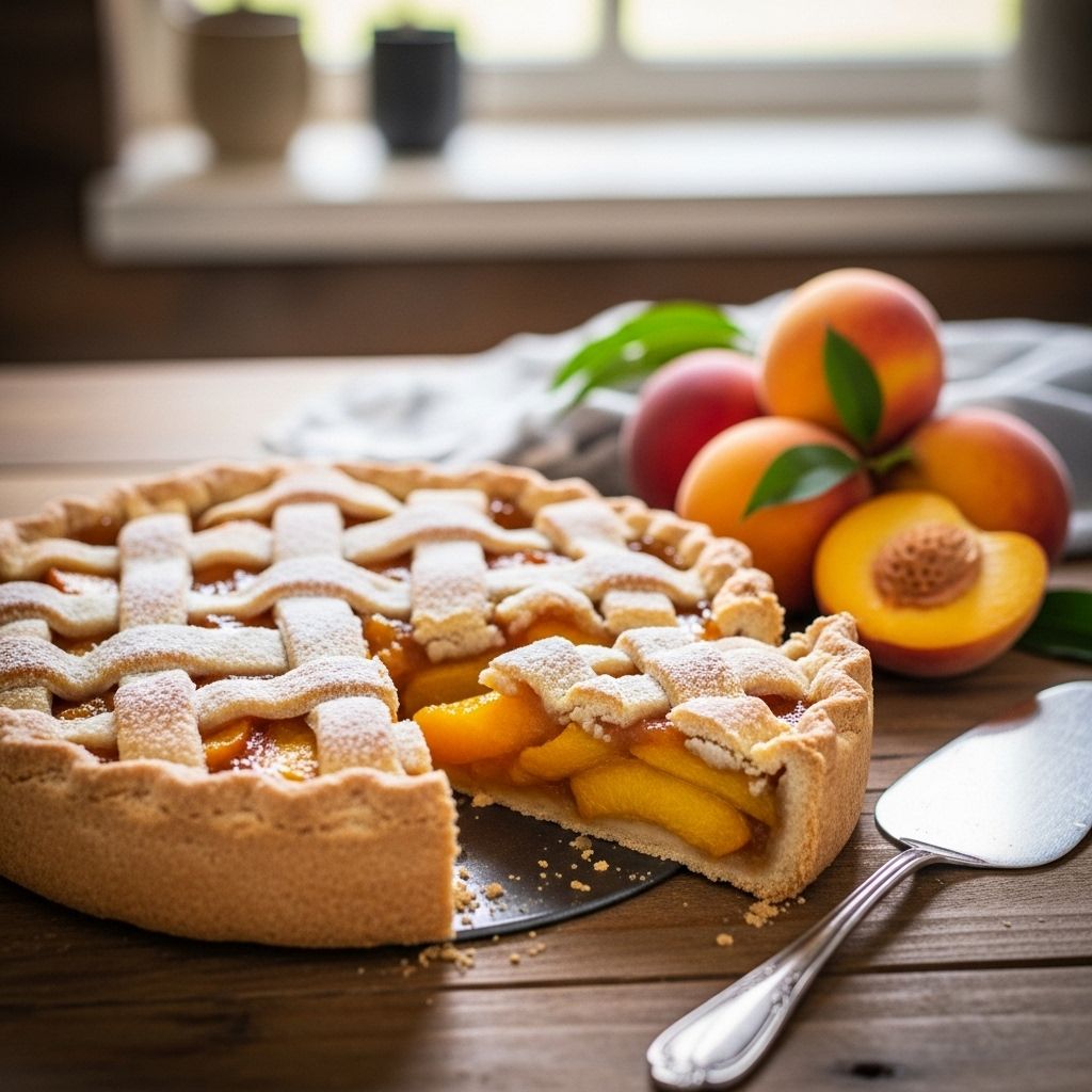 A flaky, butter-rich crust meets spiced, juicy fruit in a classic summer dessert delight.