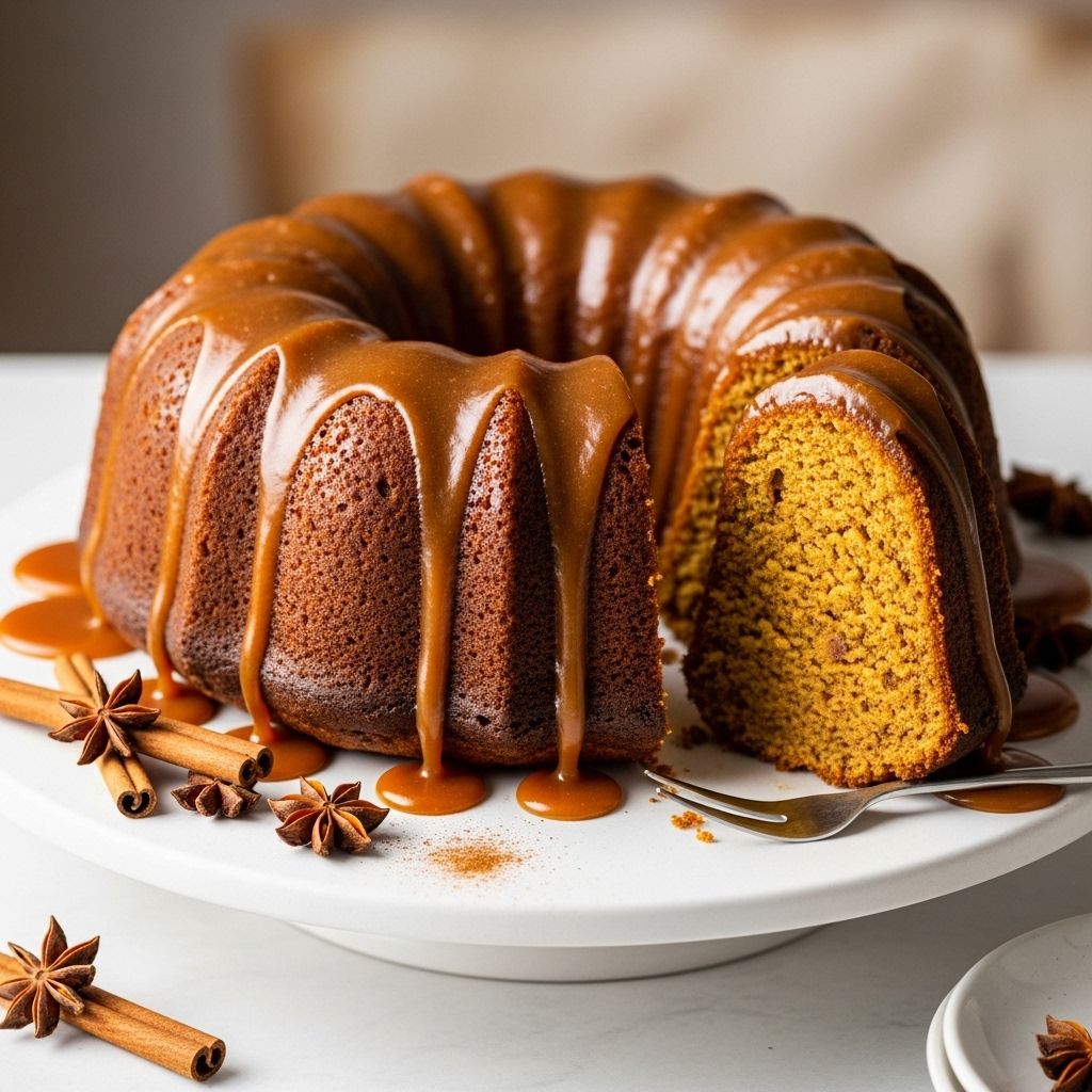 Soft layers infused with warming fall aromas create a truly indulgent dessert.