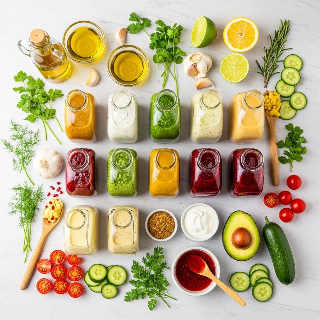 Discover simple, healthy, and delicious salad dressing recipes—with tips for every flavor craving, diet, and occasion.