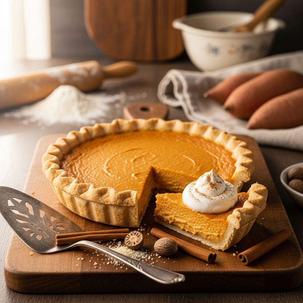 The Ultimate Homemade Sweet Potato Pie Recipe Everyone Loves Flaky, buttery crust meets a spice-infused custard for a dessert that evokes autumn.