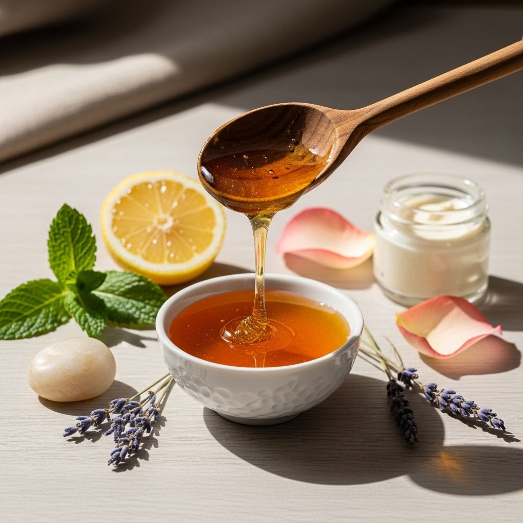 7 Powerful Benefits Of Honey: Nutrition, Types, Uses & Precautions A golden pantry staple delivering antioxidants, nutrients, and gentle soothing relief.