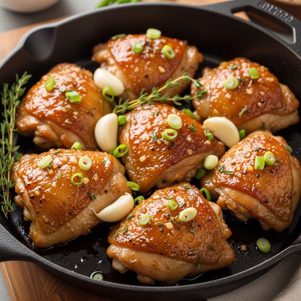 A sweet and savory glaze locks in moisture for a perfectly tender dinner every time.