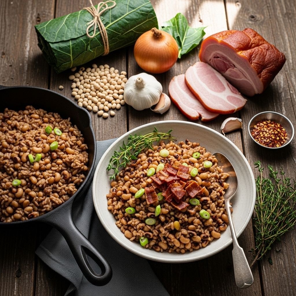 A savory tradition that infuses New Year’s celebrations with history and hope.