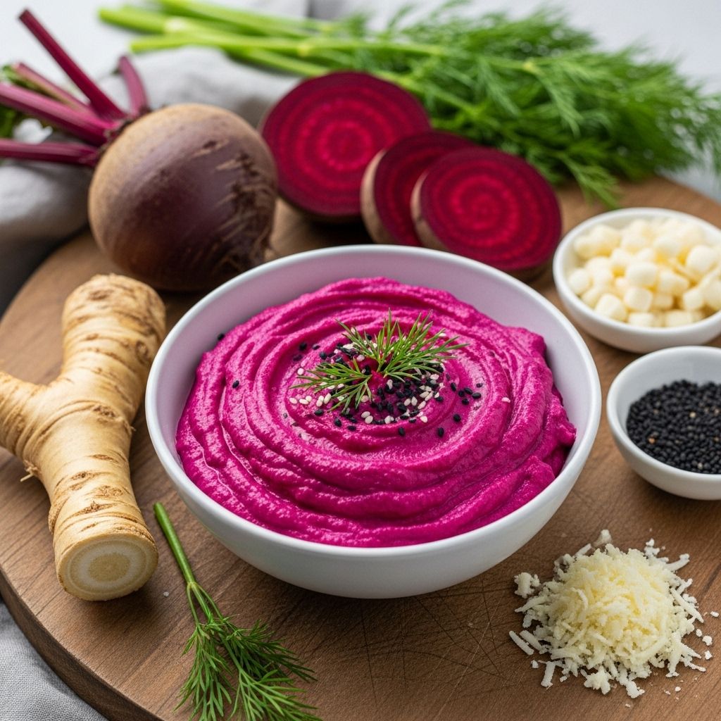 Discover the fresh, zesty taste and health perks of horseradish beet dip, plus pro tips and serving ideas for any occasion.