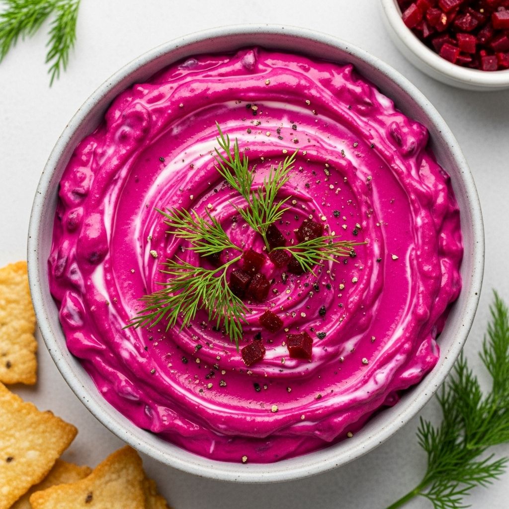 Discover a delicious, zingy horseradish beet dip—nutritious, easy to make, packed with flavor and ideal for any gathering or healthy snack.