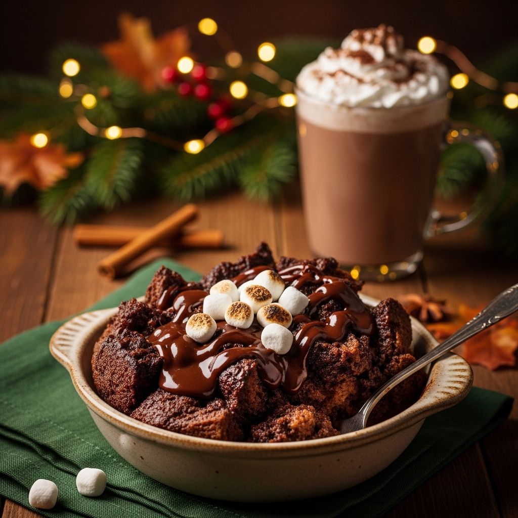 A comforting, make-ahead dessert that combines melty sweetness with creamy custard.