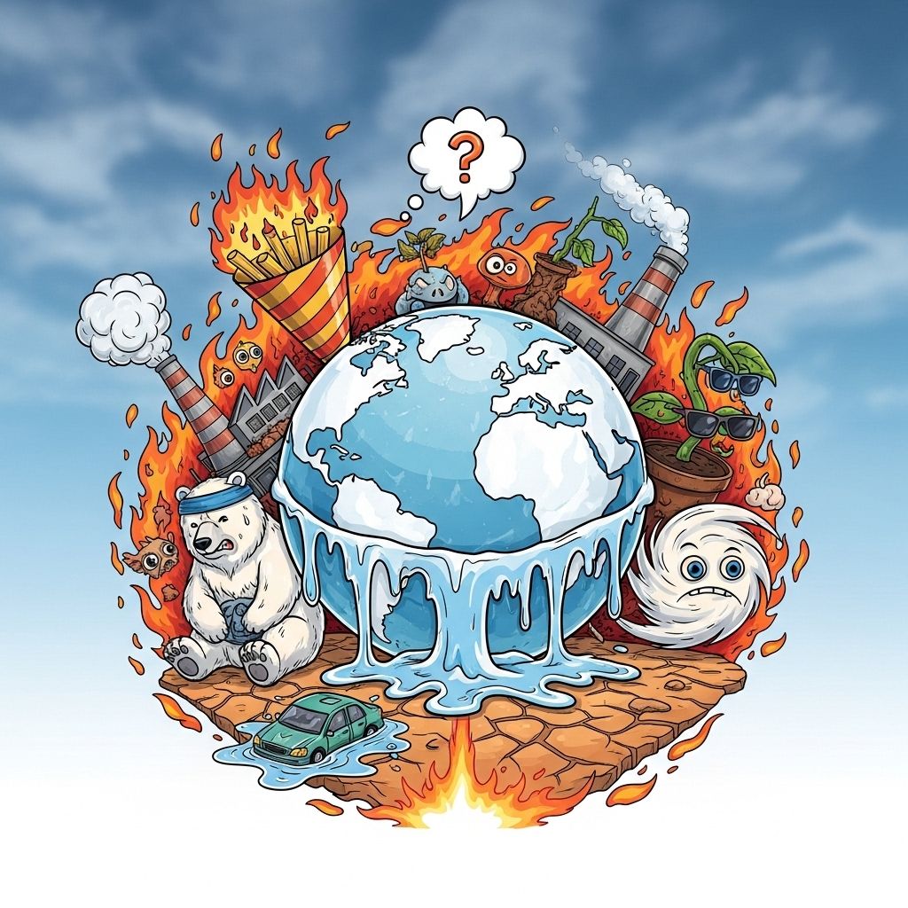 Matt Winning melds humor and expertise to unravel climate change, making science accessible—and laughter possible—in a warming world.