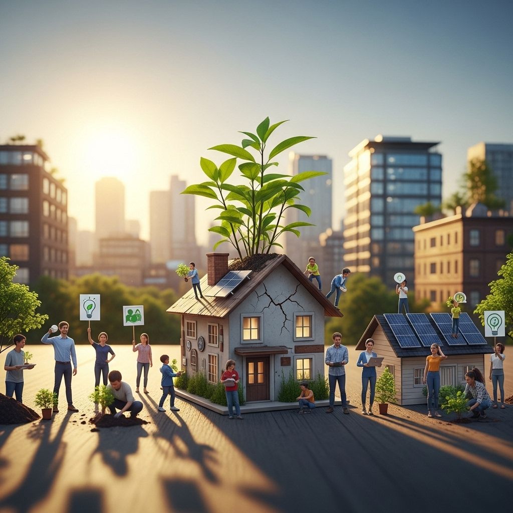 Uniting UK households to drive climate action, decarbonize housing, and foster change across homes, communities, and government policy.